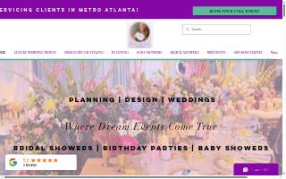 Gorgeous by Design Events website