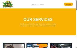 BullFrog Electrical website