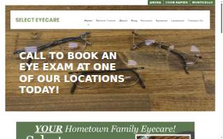 Select EyeCare LLC website