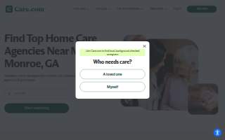 Proficient Home Care LLC website