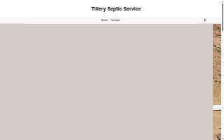 Tillery Septic Service, LLC website