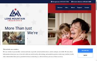 Lone Mountain Insurance Group LLC website