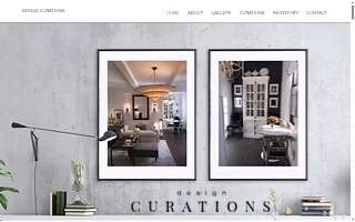 Design & Curations website