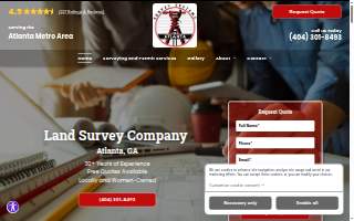 Survey Systems Atlanta of Mountain Park website