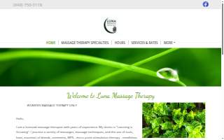 Sky Massage website