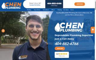 Chen Plumbing website