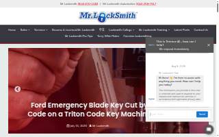 Mr. Locksmith website