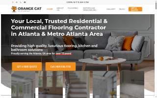 Orange Cat Flooring LLC of North Druid Hills website