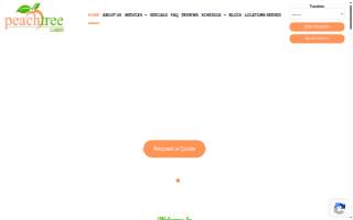 Peachtree Carpet Cleaners website