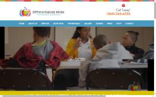 Differentiating Minds Tutoring Service, Inc of Peachtree City website