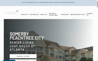 Somerby Peachtree City website