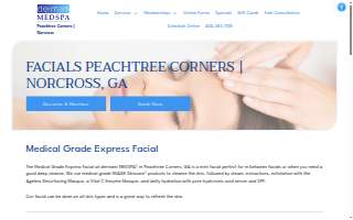 dermani MEDSPA® Peachtree Corners website