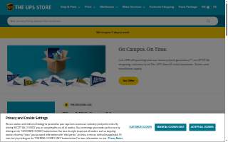 The UPS Store of Peachtree Corners website
