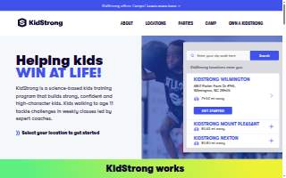 KidStrong Perry (GA) website