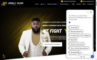 Joshua E. Palmer Law Firm website