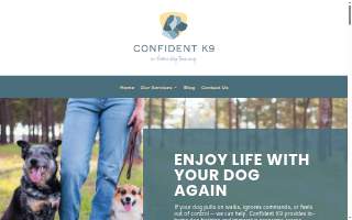 Confident K9 website