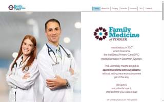 Family Medicine of Pooler LLC website