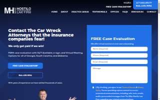 The Mike Hostilo Law Firm of Pooler website