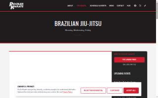 Pooler Jiu-Jitsu (Team 3) website