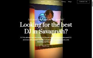 Luxe Vibes Entertainment website