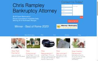 Chris Rampley, Attorney at Law website