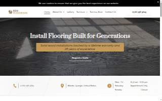 RDS Flooring website
