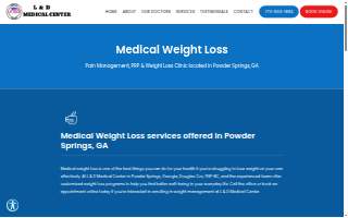 Revive Medical Weight Loss website