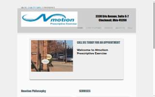 nMotion Physical Therapy website