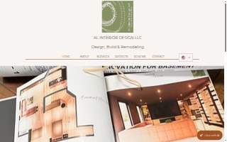 AL Interior Design LLC website