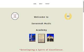 Savannah Music Academy, LLC website