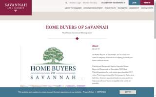Home Buyers of Savannah website