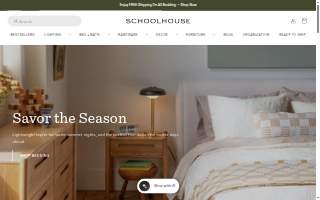 Schoolhouse Shop website