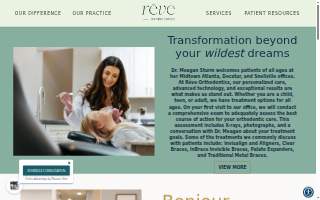 Reve Orthodontics - Snellville website