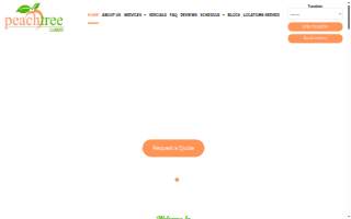 Peachtree Carpet Cleaners website
