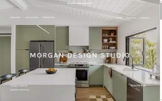 Morgan Design Studio website