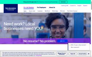 Hire Dynamics website