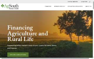 AgSouth Farm Credit website