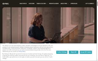 PMG Rentals website