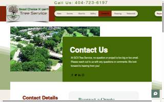Good Choice X-pert Tree Service website