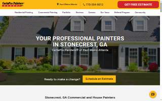 CertaPro Painters of East Metro Atlanta website