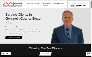 Mark Hill Attorney At Law, LLC website