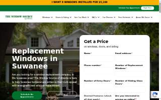 The Window Source of Atlanta website