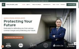 Philip Kim Law, P.C. website