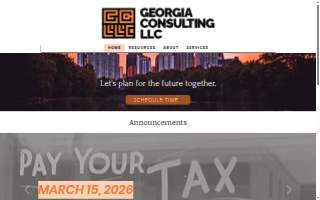 Georgia Consulting LLC website