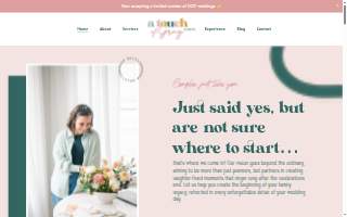 A Touch Of Gray Events website