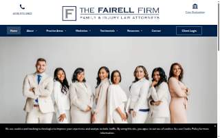 The Fairell Firm website