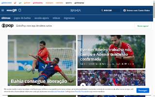 Bahia Pools website
