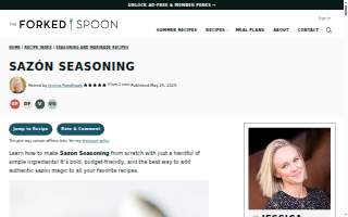 Sazon Unico Restaurant and Food Truck website