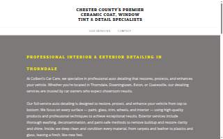 Colbert Exterior Detailing website