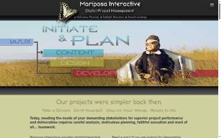 Mariposa Interactive website